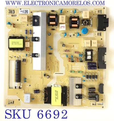 FUENTE PARA TV SAMSUNG / NUMERO DE PARTE BN44-01100G / L55E7_BDY / BN441100G / PANEL CY-QB050HGCV1H / MODELO QN50Q60BAFXZA XA03